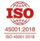 ISO 45001 certified — occupational health and safety