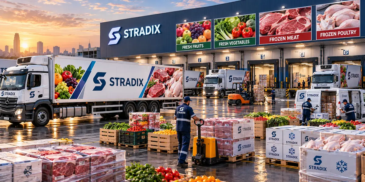 S-TRADIX fresh food distribution centre